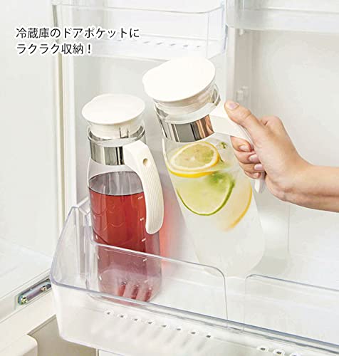 (未使用･未開封品)　HARIO (ハリオ) 冷蔵庫 ポット スリム N 1400ml オフホワイト RPLN-14-OW kmdlckf Amazon｜HARIO(ハリオ) 冷蔵庫 ポット スリム N オフホワイト 1400ml